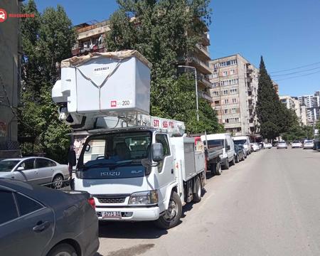 იყიდება ამწე isuzu elf