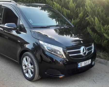 ქირავდება პრემიუმ კლასის მინივენი Mercedes-benz V Class